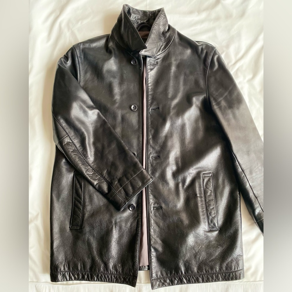 Banana Republic Leather Jacket | Menswear